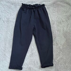Kids Blue Elastic Waist Pants
